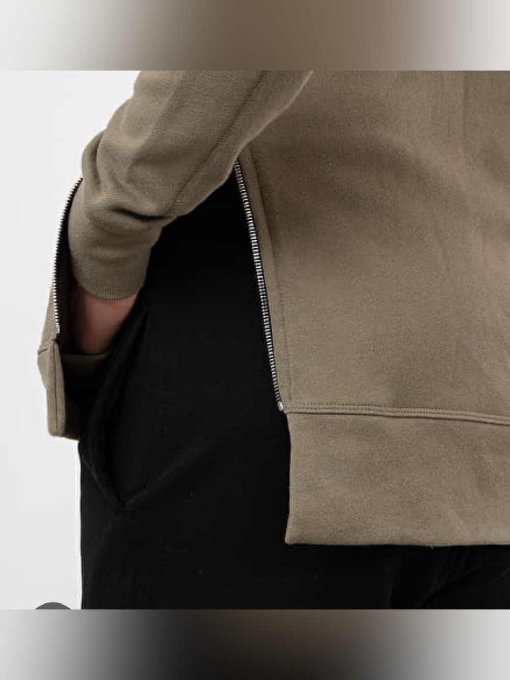 RARE John Elliott Men's hoodie in Beige “snow” size 3 - Picture 6 of 6